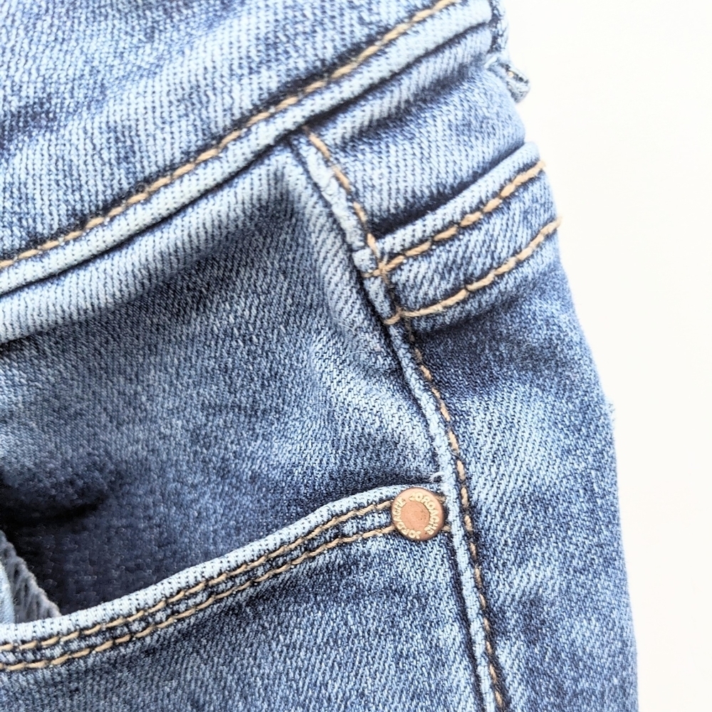 Girls Jordache High Rise Stylish Distressed Skinny Jeans - Picture 5 of 9